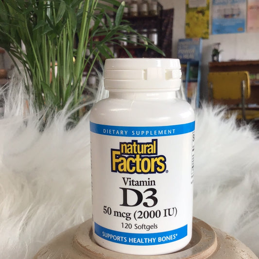 Vitamin D3 50 mcg (2,000 IU)