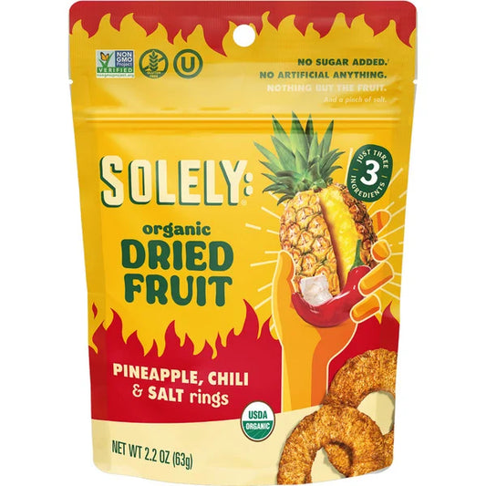 Solely Organic Pineapple, Chili, Salt Rings