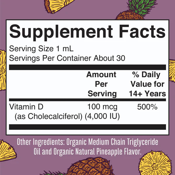 Megadose Vitamin D3 Drops