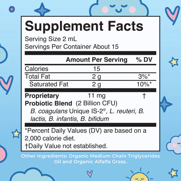 Organic Kids Liquid Probiotic