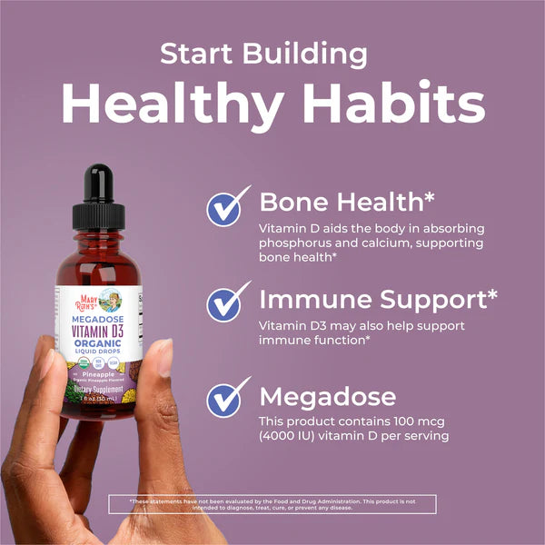 Megadose Vitamin D3 Drops