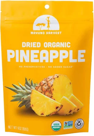 Dried Organic Pineapple