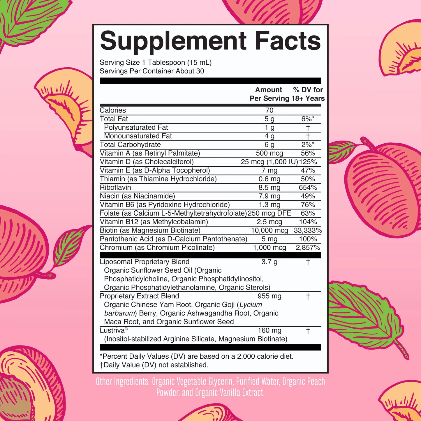 Women's Multivitamin Liquid +Hair Growth