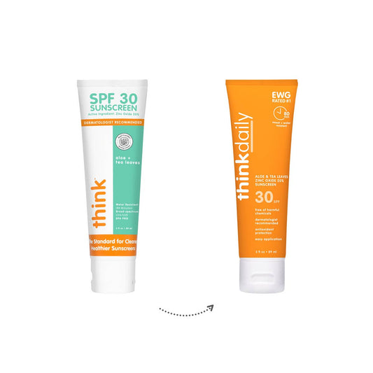 Think Sunscreen SPF 30 Aloe & Tea Leaves