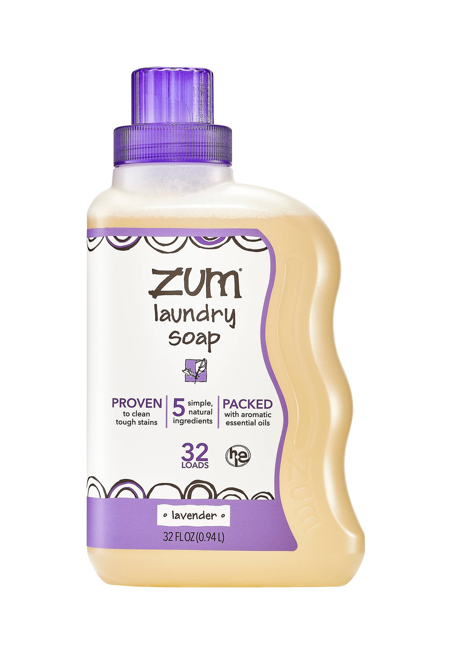 Zum Laundry Soap - Lavender: 32 fz