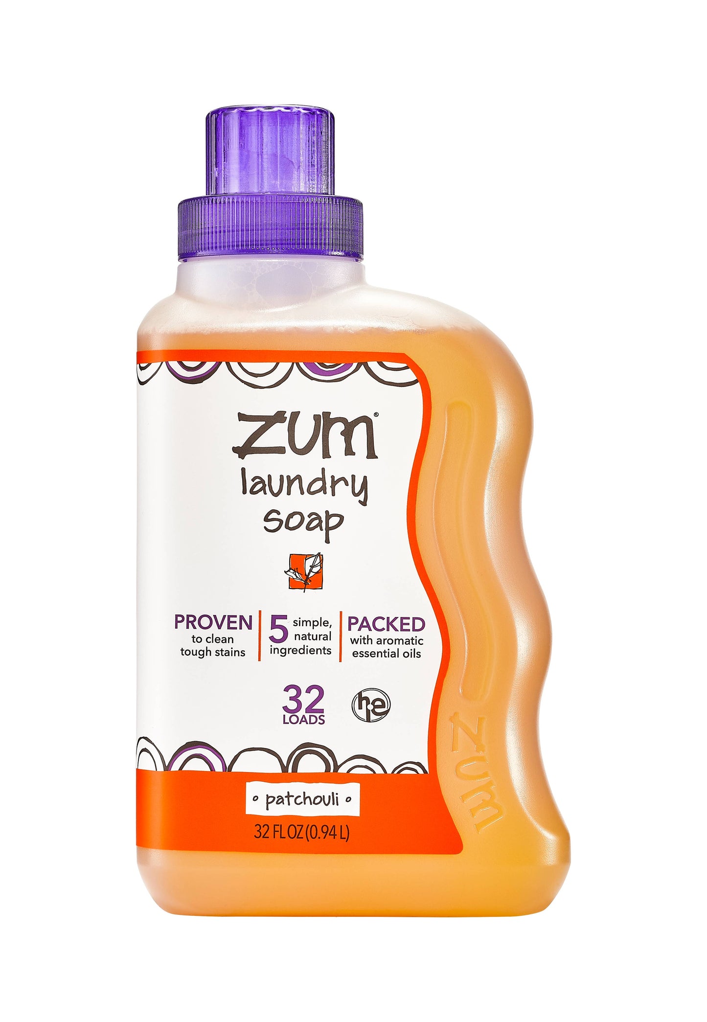 Zum Laundry Soap - Patchouli: 32 fz