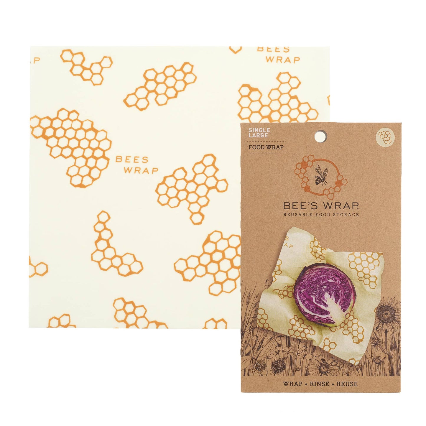 Large Wrap - Honeycomb Print