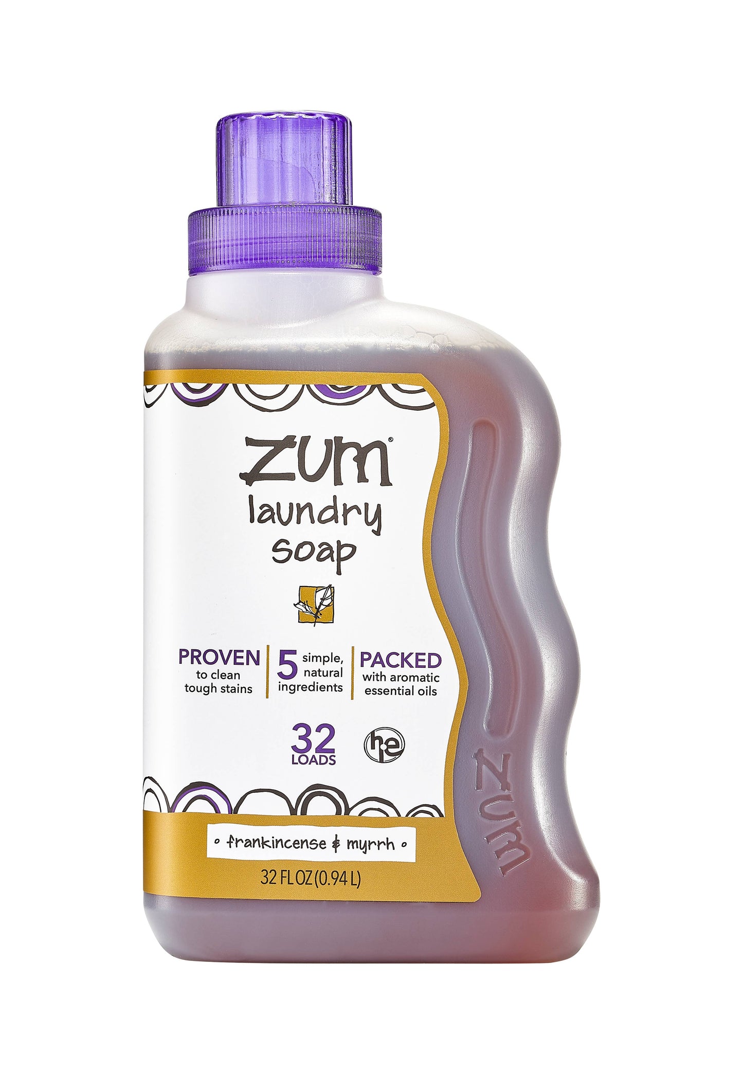 Zum Laundry Soap - Frankincense & Myrrh: 32 fz