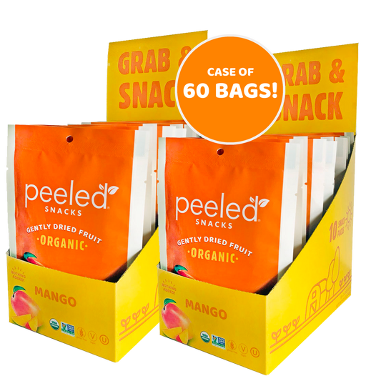 Peeled Snacks Organic Dried Fruit Mango 1.23oz
